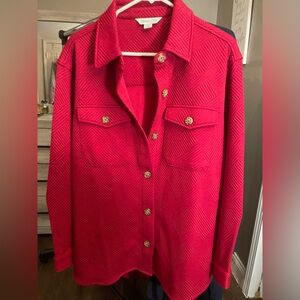 Coldwater Creek Red Blazer
